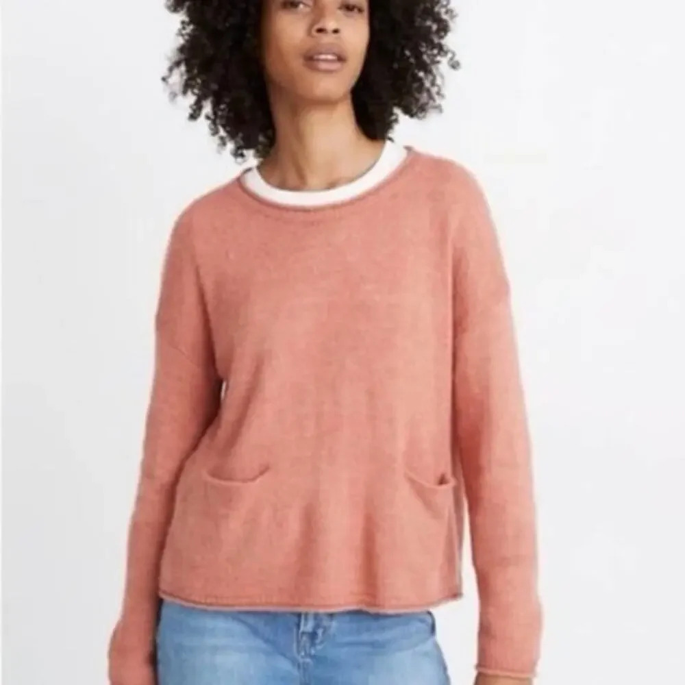 Madewell Chelsea Pocket Pullover Sweater